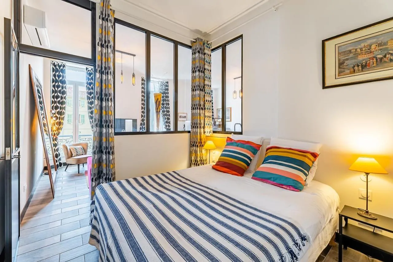 마르세유 T2 Chic, Vue Vieux-Port Et Notre Dame, Atypique, Calme, Clim, 48M2, Acces Autonome Avec Code 아파트