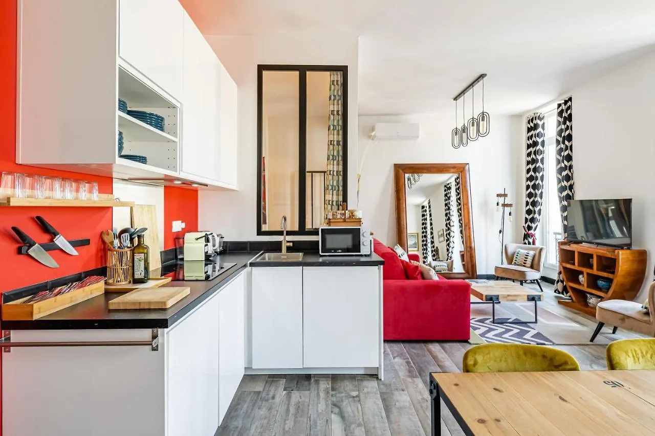 마르세유 T2 Chic, Vue Vieux-Port Et Notre Dame, Atypique, Calme, Clim, 48M2, Acces Autonome Avec Code 아파트 0*,