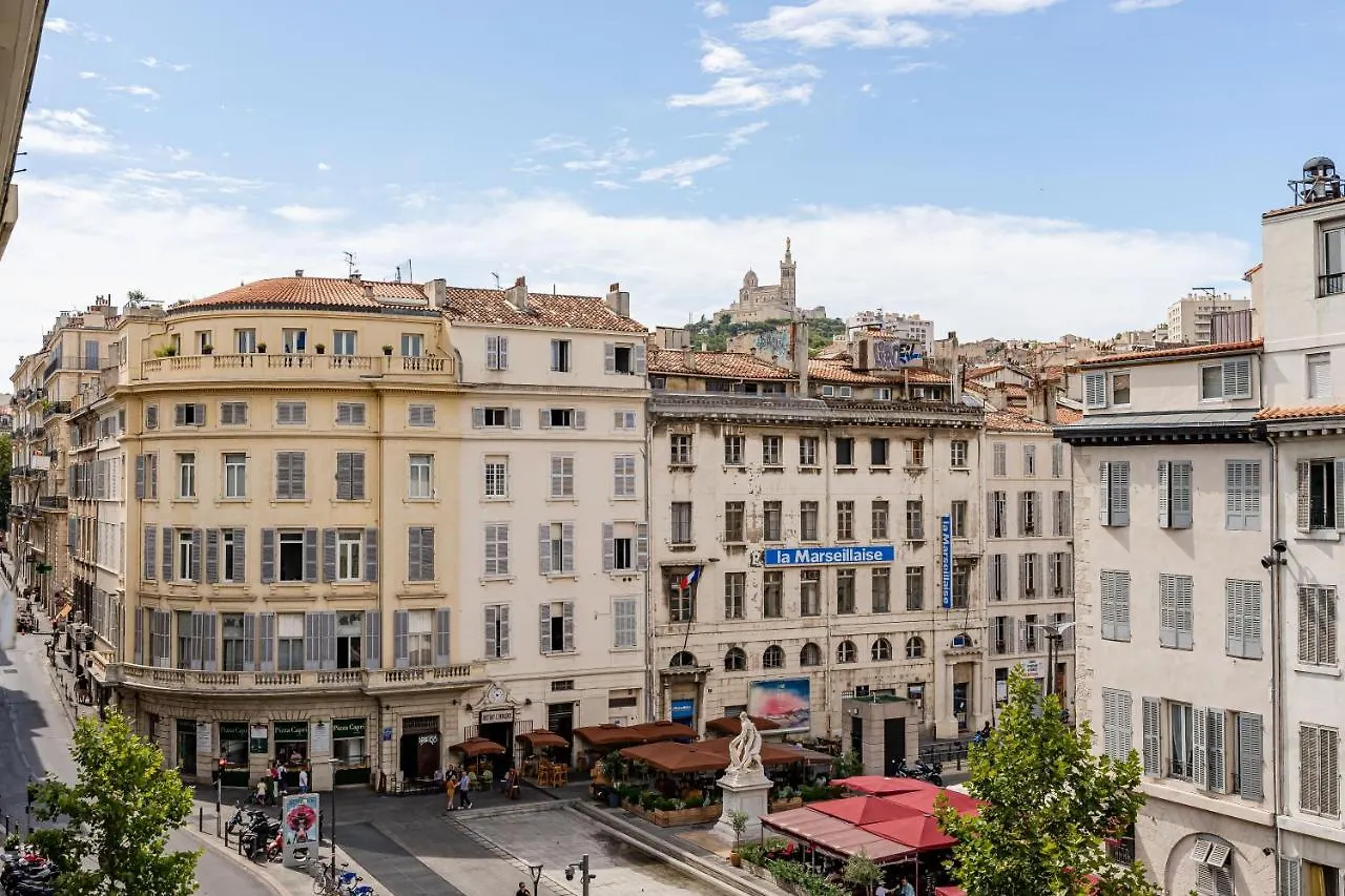 T2 Chic, Vue Vieux-Port Et Notre Dame, Atypique, Calme, Clim, 48M2, Acces Autonome Avec Code Apartment Marseille