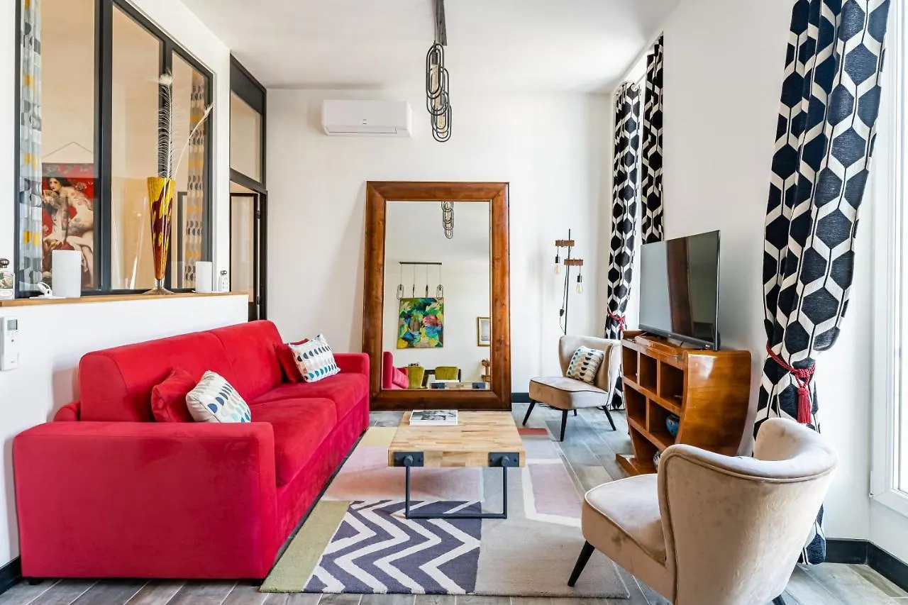 T2 Chic, Vue Vieux-Port Et Notre Dame, Atypique, Calme, Clim, 48M2, Acces Autonome Avec Code Apartment Marseille